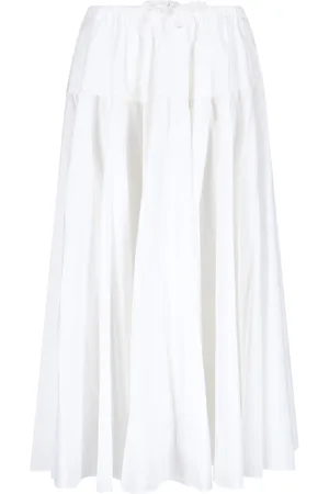 Patou Flared Midi Skirt