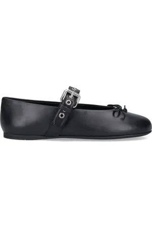 Miu Miu Ballet Shoes With Strap Detail