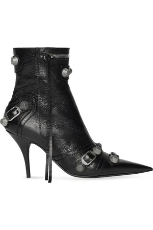 Balenciaga CAGOLE 90 MM WOMEN`S ANKLE BOOTS IN
