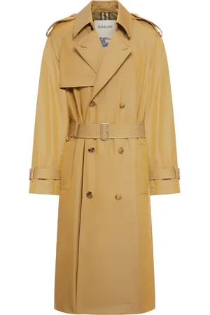 Burberry LONG COTTON GABARDINE TRENCH COAT