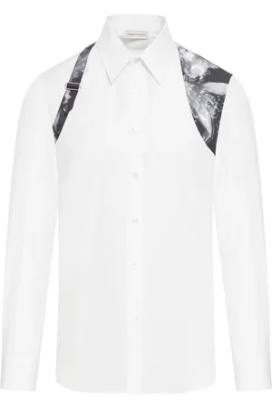 Alexander McQueen Shirt with Harness Wax Flower print
