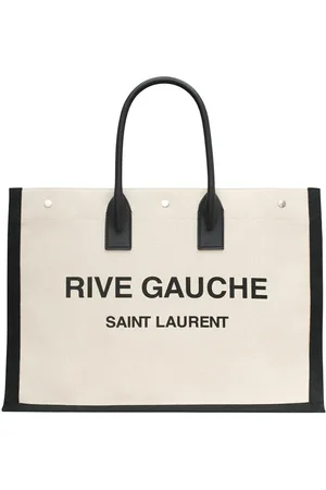 Saint Laurent RIVE GAUCHE PRINTED TOTE BAG
