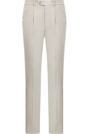 Brunello Cucinelli COTTON BLEND CHINO PANTS