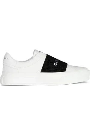 Givenchy SNEAKERS IN LEATHER WITH WEBBING