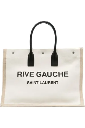 Saint Laurent RIVE GAUCHE PRINTED TOTE BAG