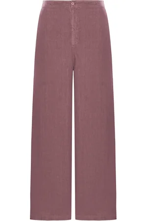 TRANSIT WIDE LEG LINEN TROUSERS
