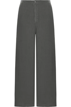 TRANSIT WIDE LEG LINEN TROUSERS