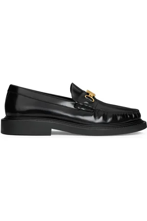 Céline UNIVERSITÉ TRIOMPHE CHAIN ??LOAFER IN POLISHED BULL LEATHER