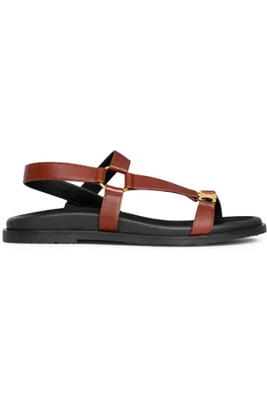 Céline MAUD SANDAL WITH TRIOMPHE IN CALFSKIN