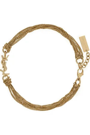 Saint Laurent CASSANDRE METAL TASSEL BRACELET