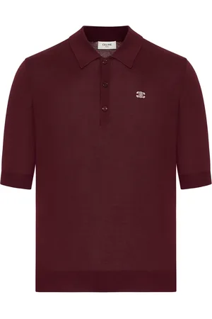 Céline COTTON POLO WITH TRIOMPHE LOGO
