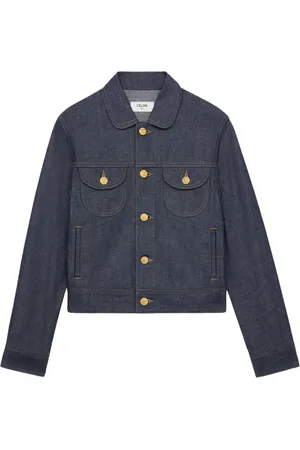 Céline RAW WASH DENIM TRUCKER JACKET