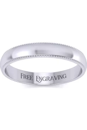 SuperJeweler 18K (2.5 g) 3MM Milgrain Ladies & Men's Wedding Band