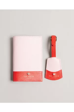 Ted Baker Keychains - Passport Holder And Keyring Gift Set in Pale , Keyana