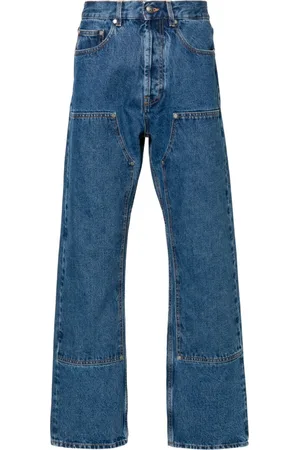 Palm Angels Monogram Denim Jeans