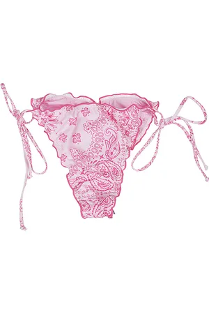 MC2 SAINT BARTH Bandana Print Bikini Bottoms