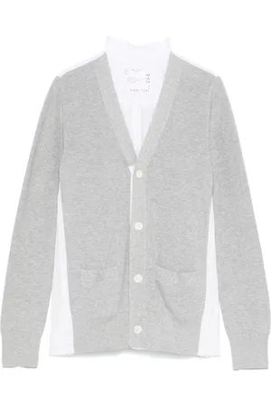 SACAI V-necked Cardigan