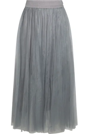 Fabiana Filippi Tulle Midi Skirt