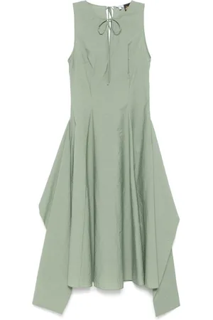 Loewe Cotton Blend Midi Dress
