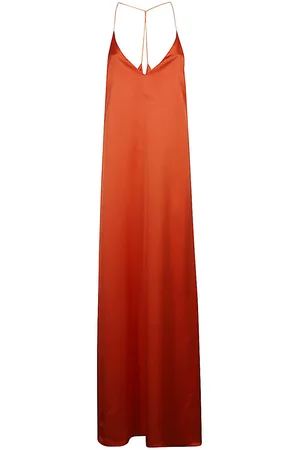 THE NINA STUDIO Athena Long Silk Dress