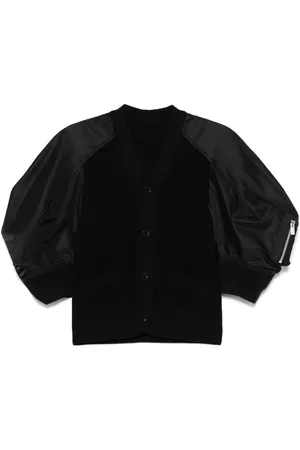 SACAI Cotton And Nylon Cardigan
