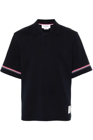 Thom Browne Rwb Cotton Polo Shirt