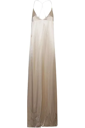 THE NINA STUDIO Athena Long Silk Dress
