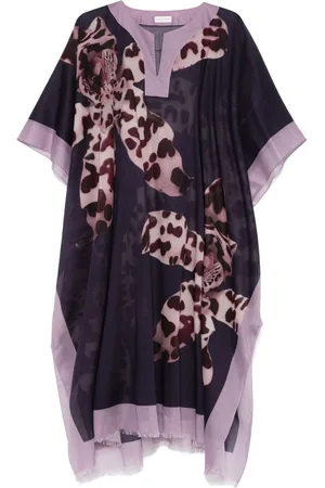DRIES VAN NOTEN Printed Kaftan Dress