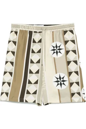 Loewe Printed Silk Shorts