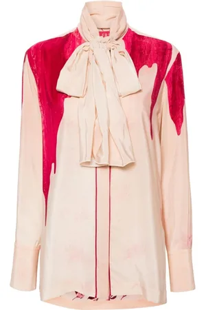 F.R.S For Restless Sleepers Printed Crepe De Chine Shirt