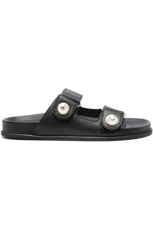 Jimmy Choo Fayence Leather Sandals