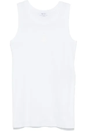 Alexander McQueen Skull Cotton Tank Top