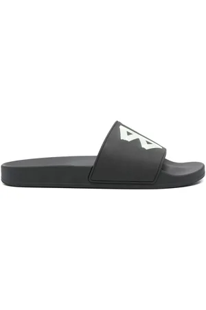 Balenciaga Logo Pool Slides