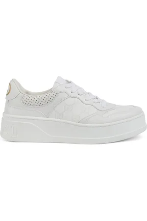 Gucci Chunky B Leather Sneakers