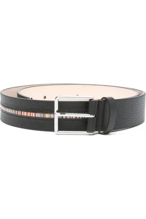 Paul Smith Multistripe Insert Leather Belt