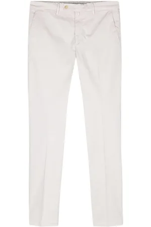 LUIGI BORRELLI NAPOLI Cotton Trousers