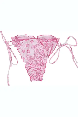 MC2 SAINT BARTH Bandana Print Bikini Bottoms