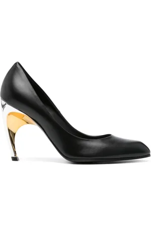 Alexander McQueen Armadillo Leather Pumps