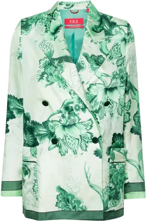 F.R.S For Restless Sleepers Printed Silk Long Dress