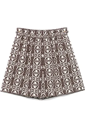 Max Mara Printed Cotton Shorts