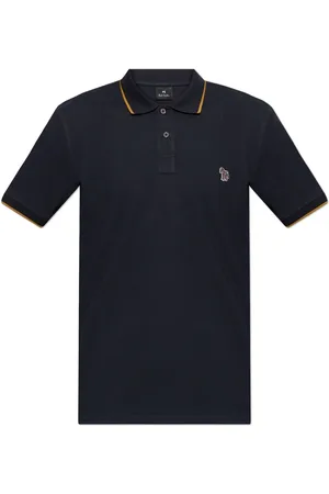 Paul Smith Zebra Badge Cotton Polo Shirt