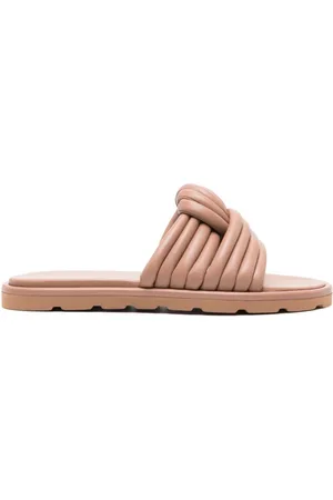 Gianvito Rossi Leather Flat Sandals