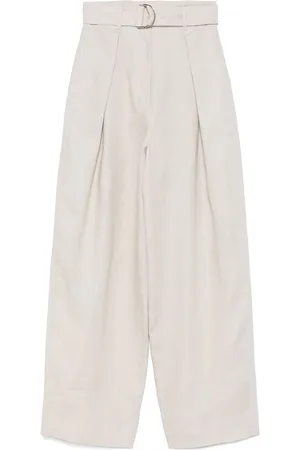 Max Mara Linen Wide-Leg Trousers