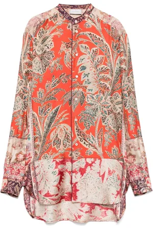 PIERRE-LOUIS MASCIA Printed Silk Shirt