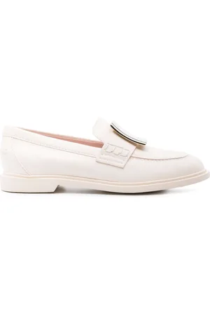 Roger Vivier Viv Ranger Leather Loafers