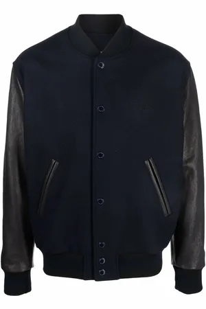 Golden Goose Wool And Leather Bomber Jacket