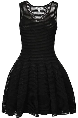 Alaïa Short Crinoline Knit Dress
