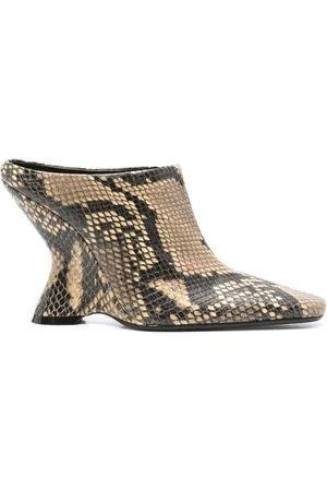 DRIES VAN NOTEN Leather Asymmetric Boots