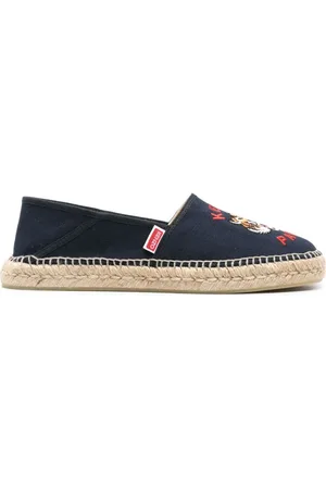 Kenzo Logo Cotton Espadrilles