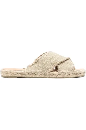 Castaner Palmera Canvas Flat Sandals